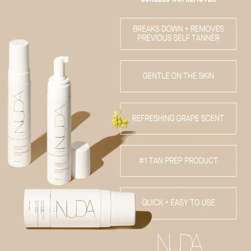 NUDA Sunless Tan Remover SEALED